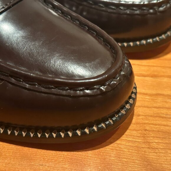 **BRAND NEW** Freda Salvador Elba Loafers, Espresso Spazzolato, Size 9.5 - Picture 4 of 9